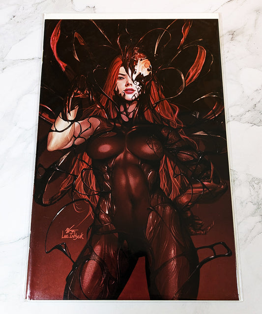 King In Black: Gwenom VS Carnage #1 2021 InHyuk Lee Virgin Variant