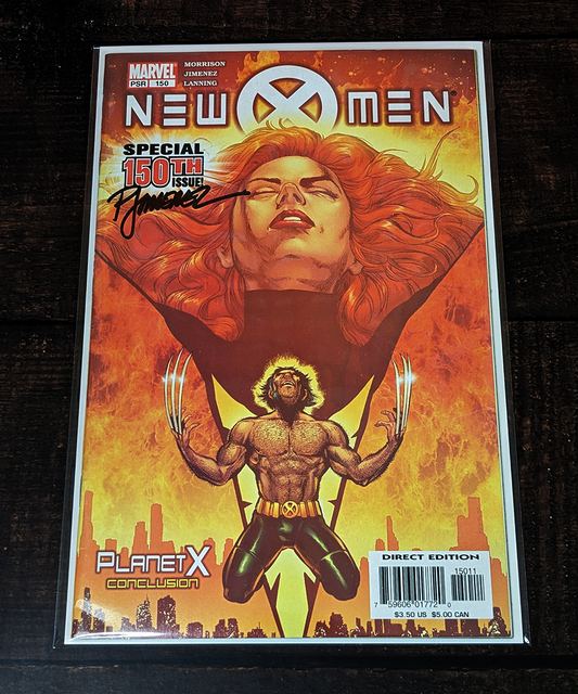 New X-Men #150 Signed by Phil Jiminez